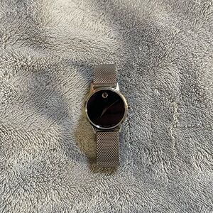 Movado Museum Classic Women’s Watch - Stainless Steel Mesh Bracelet